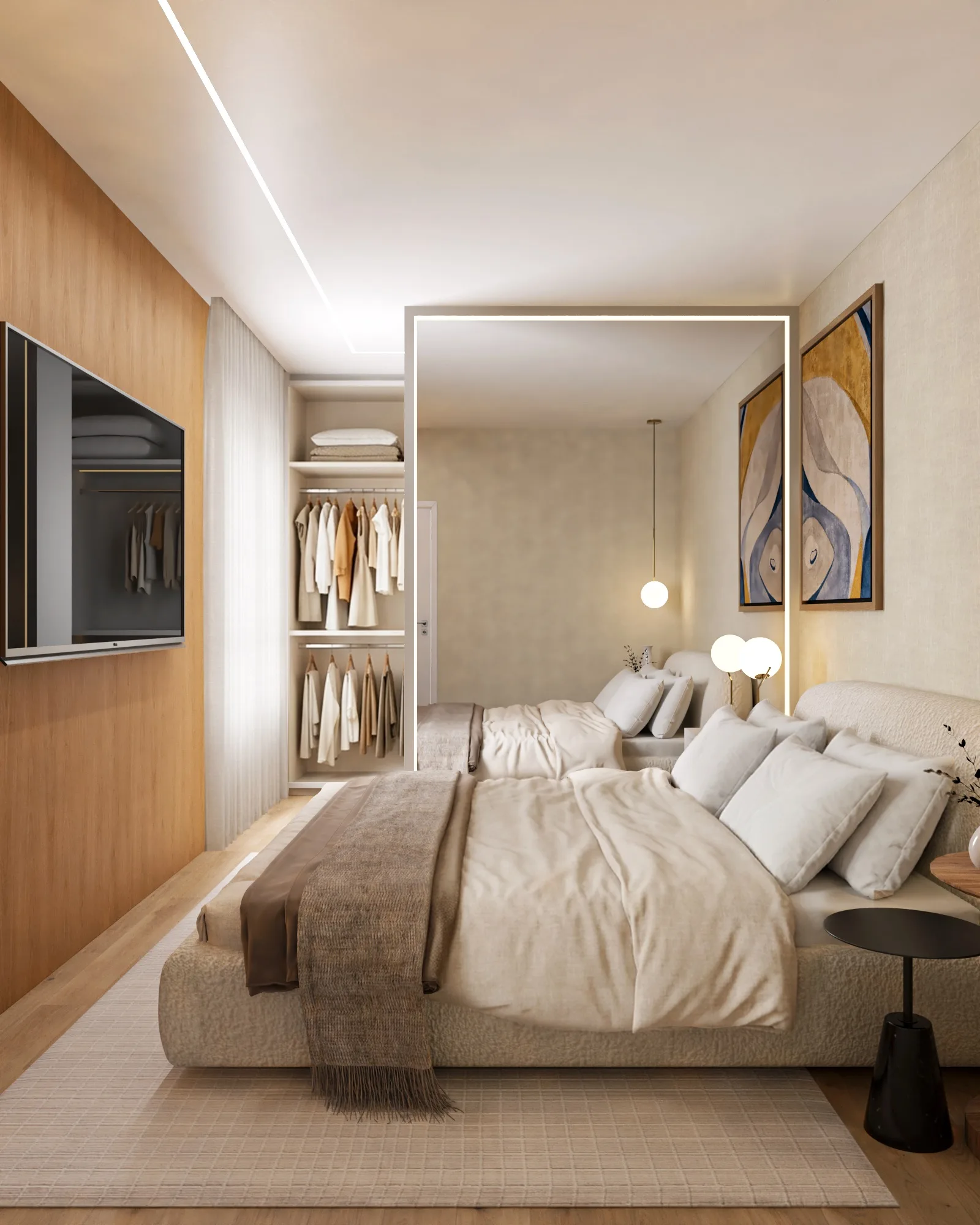 Projeto quarto casal