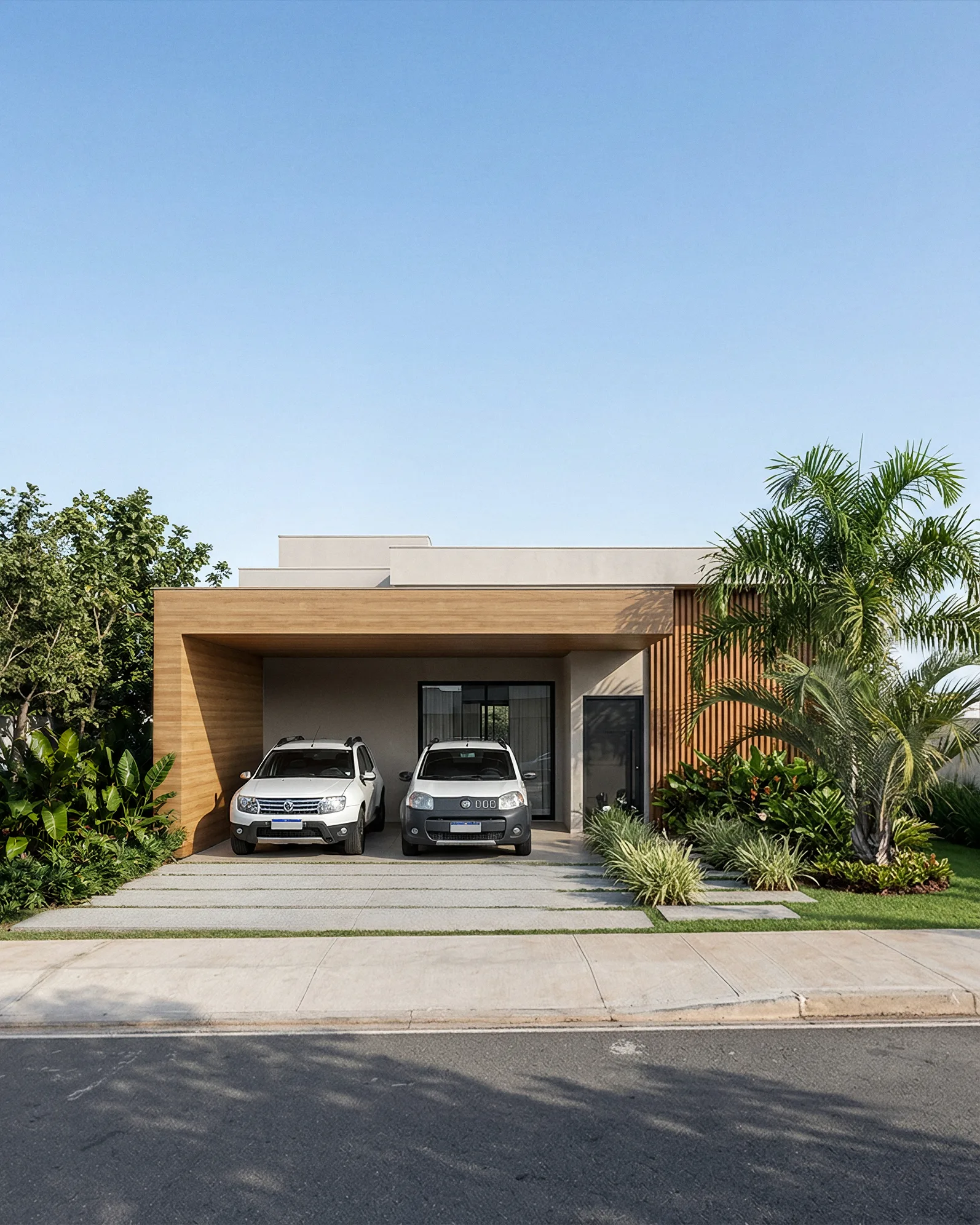 Projeto hall de entrada e garagem – G
